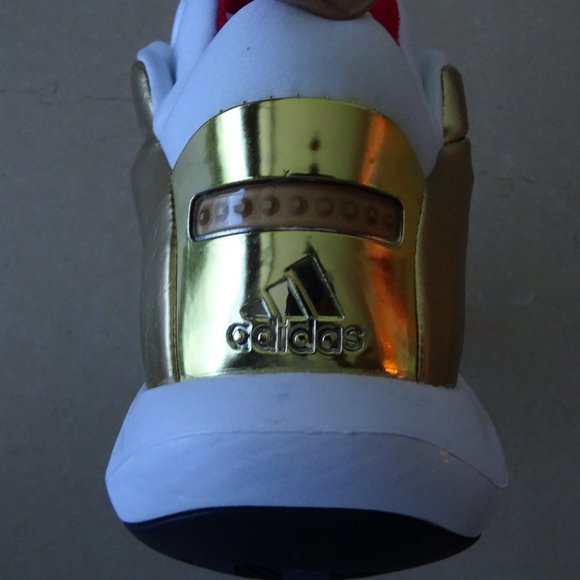 KOBE BRYANT Adidas Crazy 1 Metallic GOLD USA Sz 11 main image 4